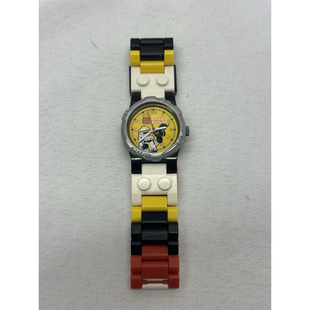 Lego Star Wars Stormtrooper Watch 2004/2006 Link Bracelet New Battery